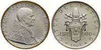 500 lirów 1963 (ANNO I), Rzym, srebro, moneta um
