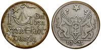 1 gulden 1923, Utrecht, patyna, AKS 14, Jaeger D