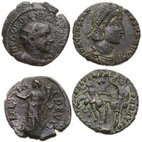 lot 2 monet, Konstancjusz II, follis, na rewersi