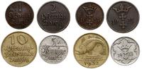 zestaw 4 monet, w skład zestawu wchodzi 10 fenig