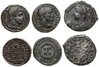 lot 3 monet, follis Konstancjusza II - FEL TEMP 