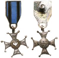 Polska, miniatura Krzyża Srebrnego Orderu Wojskowego Virtuti Militari