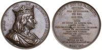 Francja, medal z serii władcy Francji – Ludwik V Gnuśny, 1838