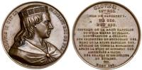 Francja, medal z serii władcy Francji – Chlodwig II, 1840