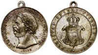 medalik pamiątkowy 1883, Popiersie Jana III w le