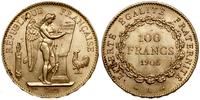 Francja, 100 franków, 1906 A