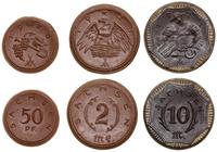 zestaw 3 monet, Miśnia, w skład zestawu wchodzi: