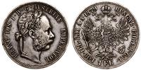 1 floren 1879, Wiedeń, patyna, Herinek 579