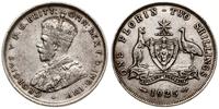 floren = 2 szylingi 1925 1925, Sydney, srebro pr