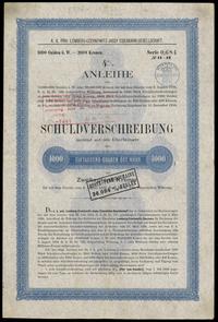 Polska, 4% pożyczka na 1.000 guldenów lub 2.000 koron, 15.11.1894