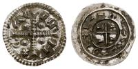 denar 1095–1116, Aw: Krzyż, w kątach którego po 