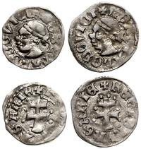 zestaw: 2 x denar 1358–1366, Głowa Saracena / Po