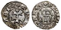 denar bez daty (1387–1395), Aw: Podwójny krzyż, 
