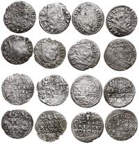 zestaw 8 x trojak, monety z różnych mennic, różn