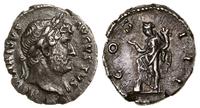 denar 126–127, Rzym, Aw: Głowa cesarza w wieńcu 
