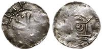 denar 1039–1056, Aw: Krzyż grecki, w trzech kąta
