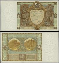 50 złotych 1.09.1929, seria DI, numeracja 884653