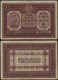 Włochy, 1 lira, 2.01.1918