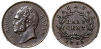 Malezja, 1/2 centa, 1863