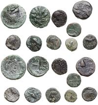 Grecja i posthellenistyczne, zestaw 10 monet (ok. 5-20 mm), IV–II w. pne