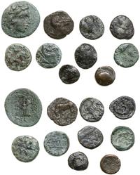Grecja i posthellenistyczne, zestaw 10 monet (ok. 5-20 mm), IV–II w. pne