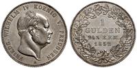 Niemcy, 1 gulden, 1852 A