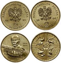 Polska, lot 5 x 2 złote, 1999 i 2000