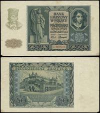 50 złotych 1.03.1940, seria A, numeracja 3233488