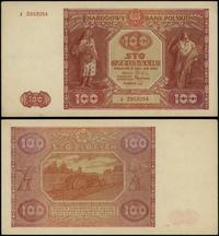 100 złotych 15.05.1946, seria J, numeracja 29530
