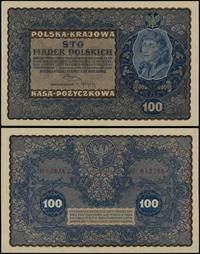 100 marek polskich 23.08.1919, seria IH-J, numer