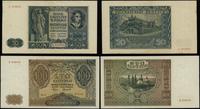 zestaw: 50 i 100 złotych 1.08.1941, 50 złotych s