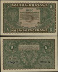 5 marek polskich 23.08.1919, seria II-N, numerac