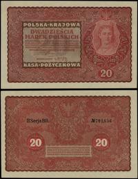 20 marek polskich 23.08.1919, seria II-BR, numer
