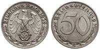 50 fenigów 1939 A, Berlin, nikiel, bardzo ładny,