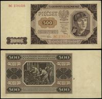 500 złotych 1.07.1948, seria BC, numeracja 27935
