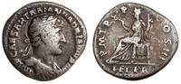 denar 119–122, Rzym, Aw: Głowa cesarza zwrócona 