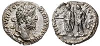denar 191, Rzym, Aw: Głowa cesarza w prawo, L AE