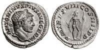 denar 215, Rzym, Aw: Głowa cesarza w wieńcu laur
