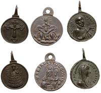 zestaw 3 medalików XVIII/XIX w., w skład zestawu
