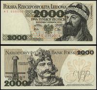 2.000 złotych 1.06.1979, seria AE, numeracja 035