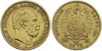20 marek 1873/A, złoto "900", 7.92 g