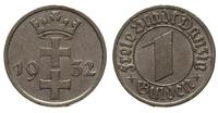 1 gulden 1932, Berlin, nikiel, bardzo ładnie zac