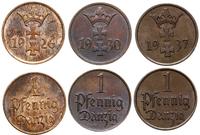 Polska, zestaw: 2 x 1 fenig, 1930 i 1937