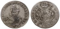 3 grosze 1753 E, Królewiec, PRVS w legendzie rew