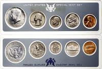 Stany Zjednoczone Ameryki (USA), lot 5 monet, 1966