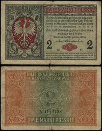 2 marki polskie 9.12.1916, "jenerał", seria A, n