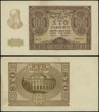 100 złotych 1.03.1940, seria D, numeracja 966054