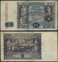 20 złotych 11.11.1936, seria BB, numeracja 17298