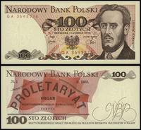 100 złotych 1.06.1979, seria GA, numeracja 36933