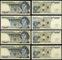 Polska, zestaw: 4 x 1.000 złotych, 1.06.1982